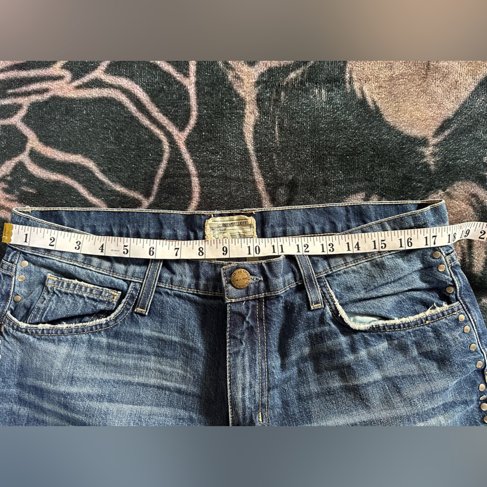 Current/Elliott Blue Boyfriend Jeans - Picture 6 of 10